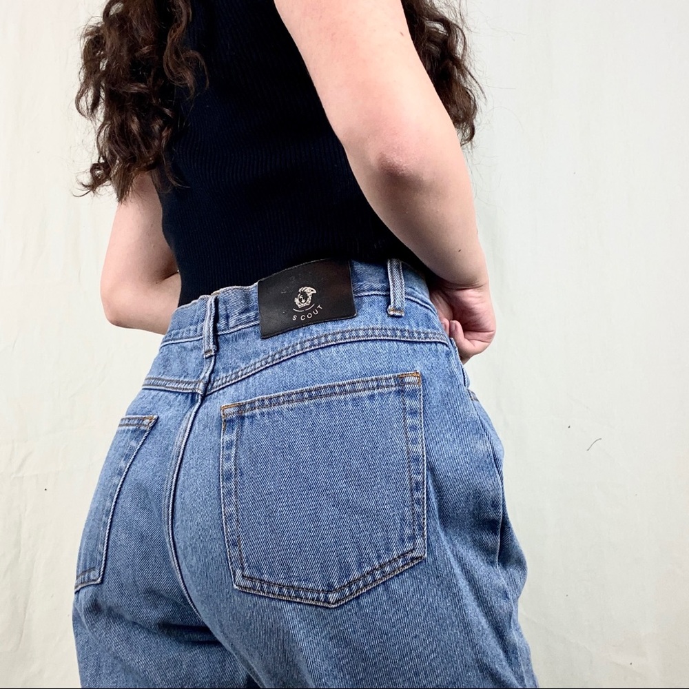 HIGH-WAISTED VERSACE FLARED MOM JEANS! 🔥🔥🔥